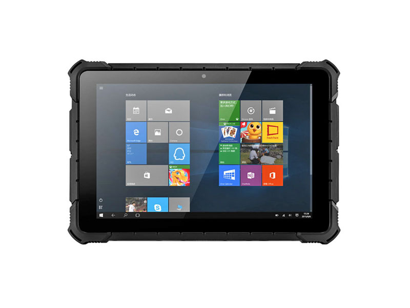 新品10寸windows10奔騰J4205三防平板電腦8G+128G指紋NFC手持pad可選二維碼掃描頭充電基座4G網(wǎng)絡(luò ) 帶手綁帶